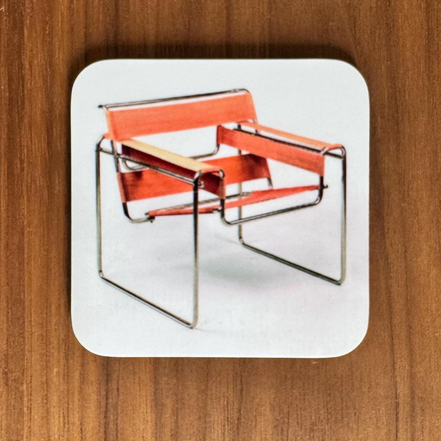 Mid-century chairs coasters (set of 4). Perfect present for a fan of iconic design by David Asch Art & Design