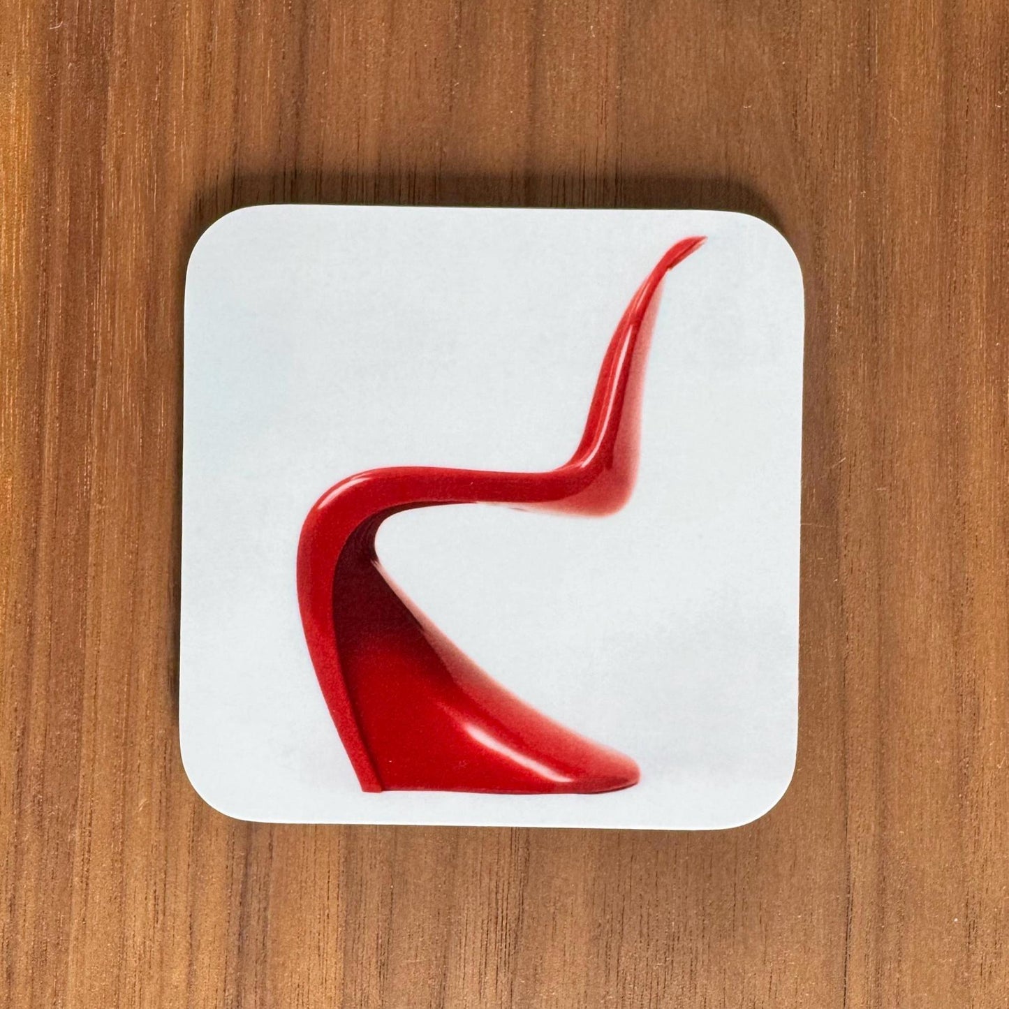 Mid-century chairs coasters (set of 4). Perfect present for a fan of iconic design by David Asch Art & Design