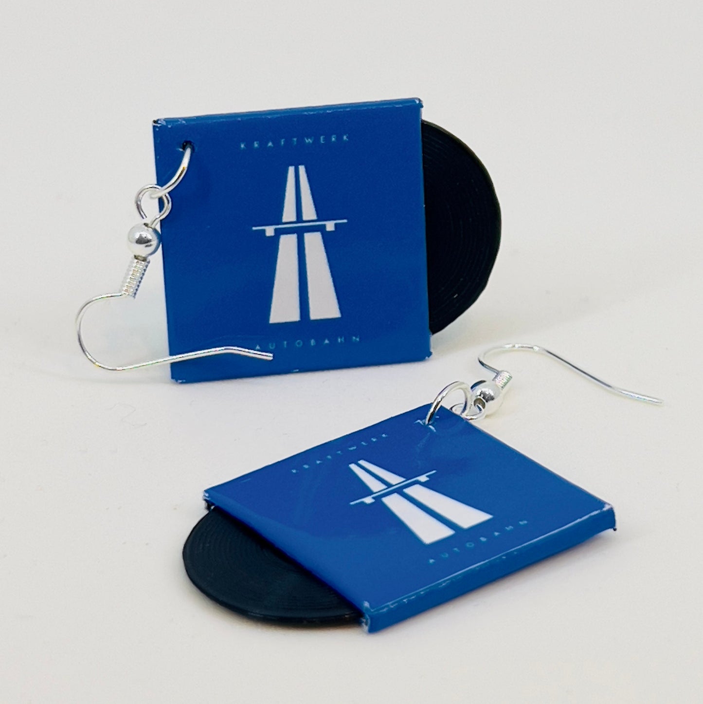 Kraftwerk - Autobahn mini vinyl record album earrings