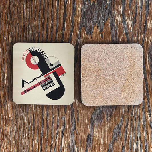 Bauhaus Ausstellung 1923 design drinks coasters (set of 4)